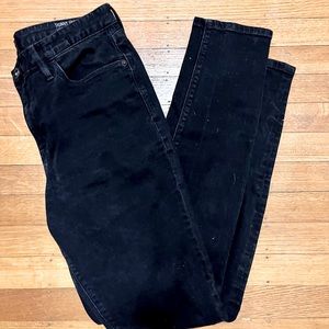 Madewell High Riser Skinny Skinny Black Jeans Women Size 31 x 32